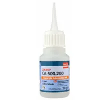Клей цианоакрилатный секундный 20г COSMOCA-500.200(COSMOFEN CA 12)