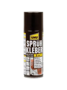 Клей -спрей универсальный UHU SPRUHKLEBER 3 в 1 200мл (48900)