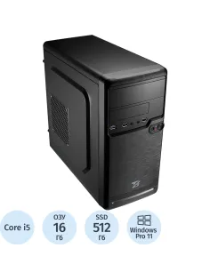 Системный блок BigTech (B4-6986)i5-12400F/16Gb/SSD512 m2/GT730 2Gb/W11P