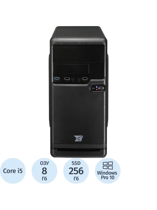 Системный блок BigTech B4>(B4-7379)i5-12400/H610/8Gb/SSD256/500W/W10P