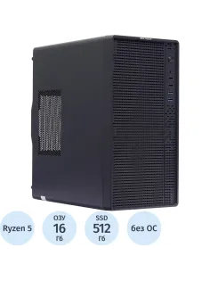 Системный блок BigTech 5NG(220346)R5-5500/A520/16/SSD512/5060 8Gb/600W/NoOS