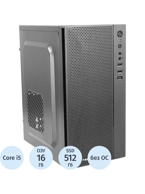 Системный блок BigTech PC S5038 i5-12400F/16GB/512GB/RTX3050/NoOS