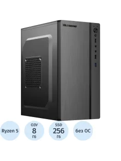 Системный блок BigTech A4 (A4-8157) Ryzen 5 5600G/A520/8Gb/SSD256Gb/400W