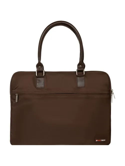 Сумка для ноутбука BigTech Bright 15.6 LB-BT-01BR, коричневый