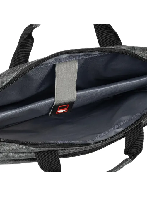 Сумка для ноутбука BigTech Special 15.6 LB-BT-02BKGR, черно-серый