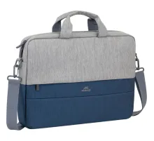 Сумка для ноутбука RIVACASE 7532 grey/dark blue Prater 15.6 / 6