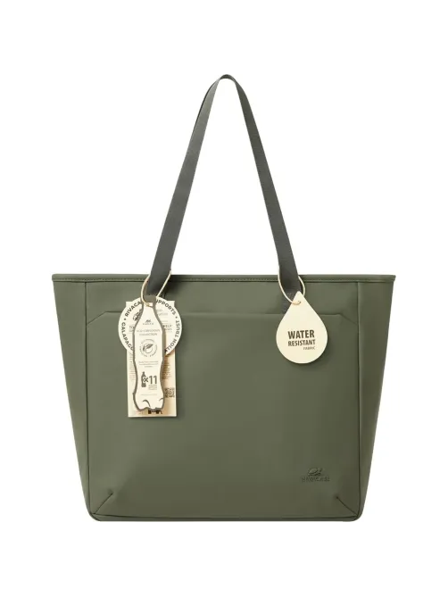 Сумка для ноутбука RIVACASE 7821 olive green Eden-ECO 14L Tote bag 14 / 6
