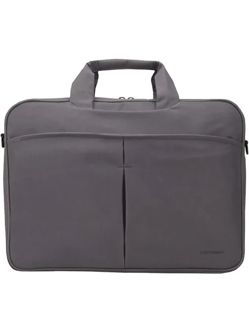 Сумка для ноутбука 15.6, Continent, серая, CC-012 Grey