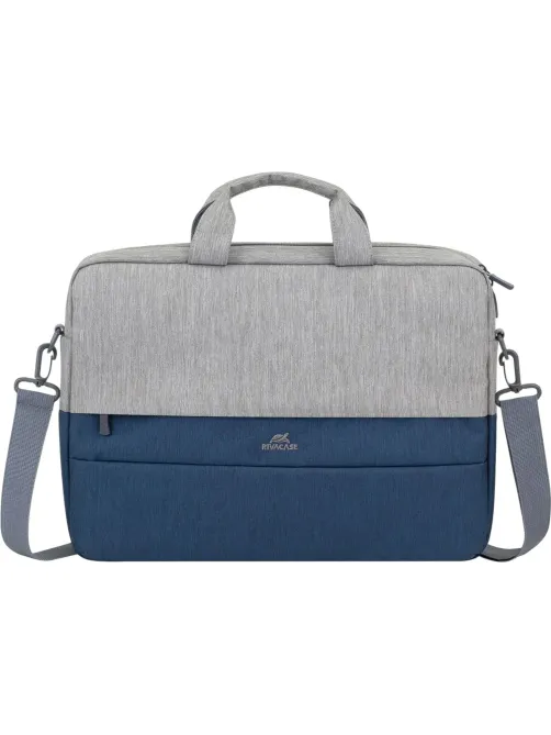 Сумка для ноутбука RIVACASE 7532 grey/dark blue Prater 15.6 / 6