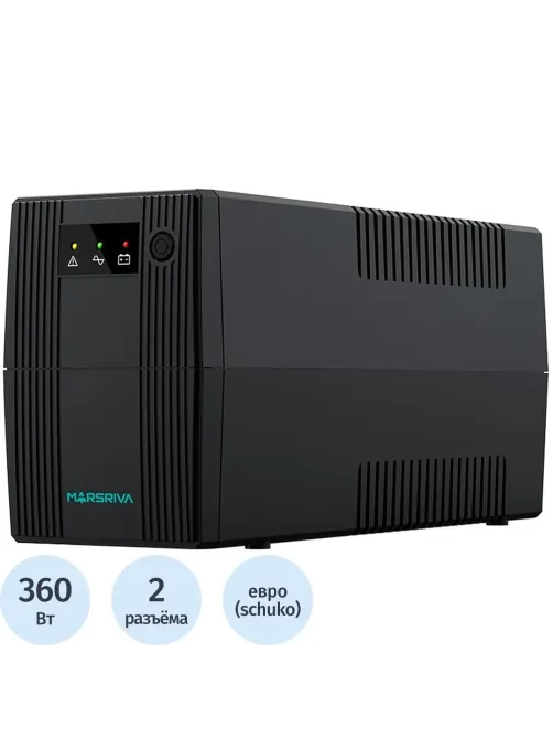 ИБП Marsriva MR-UF650 лин.-инт. 650ВА/360Вт EUROx2