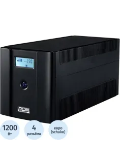 ИБП Powercom Raptor RPT-2000AP LCD лин-инт. 2000ВА/1200ВТ 4EURO