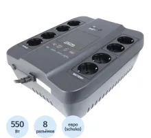ИБП Powercom SPIDER SPD-1000U 1000VA / 550W, Tower, Schuko, USB