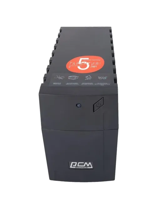 ИБП Powercom Raptor RPT-600AP EURO, лин-инт., 600ВА/360Вт, 3 EURO, USB