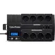ИБП CyberPower BR700ELCD, Line-Interactive, 700VA/420W, 8 Schuko