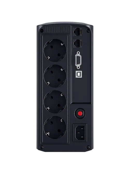 ИБП CyberPower VP700ELCD Line-Int. 700ВА/390Вт USB/RS-232/RJ11/45,4xEURO