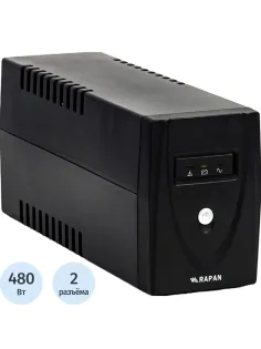 ИБП Бастион RAPAN-UPS 800 800ВА/480Вт 1xC13,1xEuro (738)