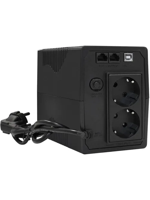 ИБП ExeGate Power Smart ULB-800 800VA/480W, LCD, AVR, 2xEURO(EP212517RUS)