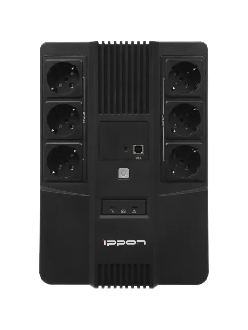 ИБП Ippon Nut 650 650ВА/360Вт черный(2050150)