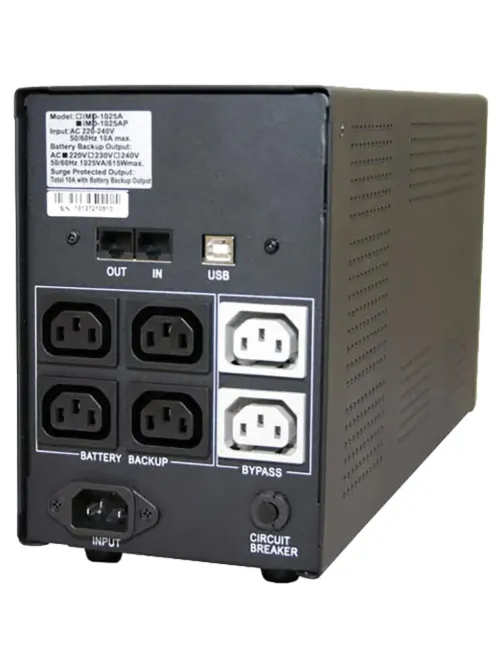 ИБП Powerсom Imperial IMD-1200AP (6 IEC/720Вт/RJ45)