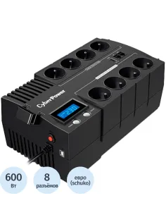 ИБП CyberPower Line-Interactive BR1000ELCD 1000VA/600W USB (4+4 EURO)