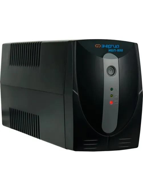 ИБП Энергия 800, лин.-инт., 800ВА/480Вт, 2xEURO(Е0201-0023)