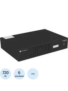 ИБП Systeme Electric Smart-Save SMT,1000ВА/720Вт,Line-Int.(SMTSE1000RMI2U)
