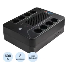 ИБП Энергия Комфорт 1000, лин.-инт., 1000Ва/600Вт, 4+4 EURO(Е0201-1002)