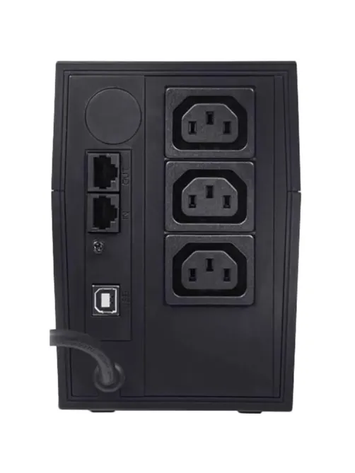 ИБП Powercom Raptor RPT-600AP, лин-инт., 600ВА/360Вт, 3xC13, USB