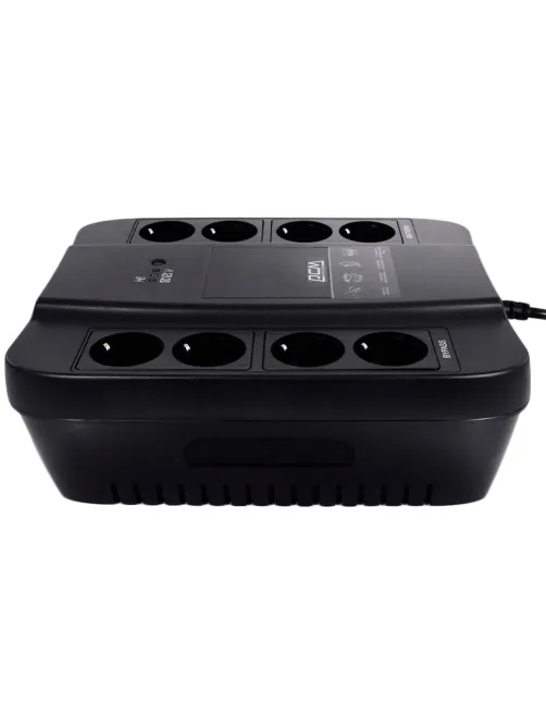 ИБП Powercom Back-UPS SPD-1000N OffLine 1000VA/550W Schuko 8 EURO розеток