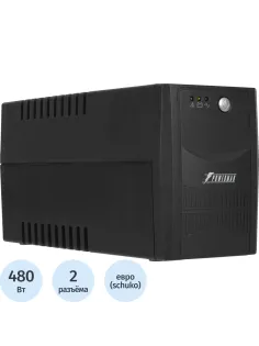 ИБП POWERMAN Back Pro 850 PLUS, line-interactive, USB, 850VA, 480W