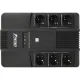 ИБП POWERMAN Brick 800, линейно-интеракт, 800ВА/480Вт, 3+3 EURO, RJ45/RJ11