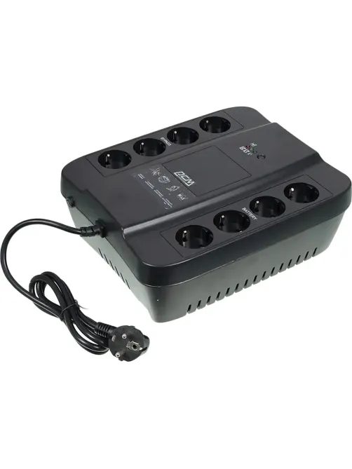 ИБП Powercom SPIDER SPD-650U, Line-Int, 650VA/390W, 8xEURO, USB