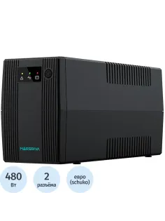 ИБП Marsriva MR-UF850 лин.-инт. 800ВА/480Вт EUROx2