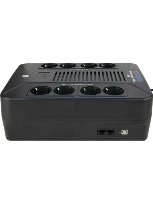 ИБП Энергия Комфорт 1000 USB, лин.-инт., 1000Ва/600Вт, 4+4 EURO(Е0201-1003)