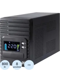 ИБП Powercom Smart King Pro+ SPT-1000 LCD 800Вт 1000ВА
