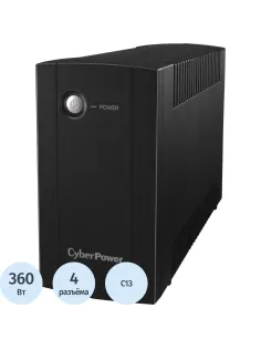 ИБП CyberPower UTC650EI Line-Interactive CyberPower 650VA/360W