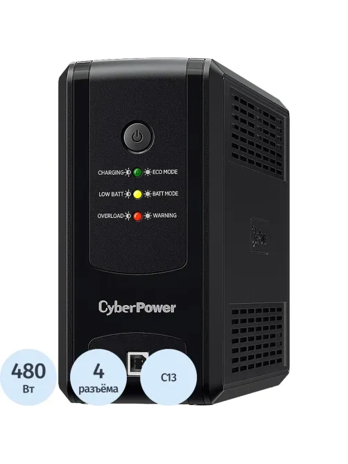 ИБП CyberPower UT850EIG, Line-Interactive,  850VA/480W