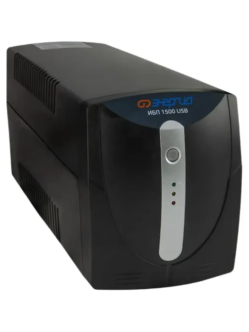 ИБП Энергия 1500 USB, лин.-инт., 1500ВА/900Вт, 3xEURO(Е0201-0052)