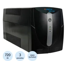 ИБП Энергия 1200, лин.-инт., 1200ВА/720Вт, 3xEURO(Е0201-0024)