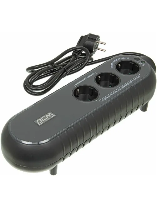 ИБП Powercom WOW 300 165Вт 300ВА черный (WOW-300A-6GG-2440)