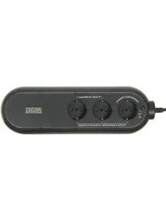 ИБП Powercom WOW 300 165Вт 300ВА черный (WOW-300A-6GG-2440)