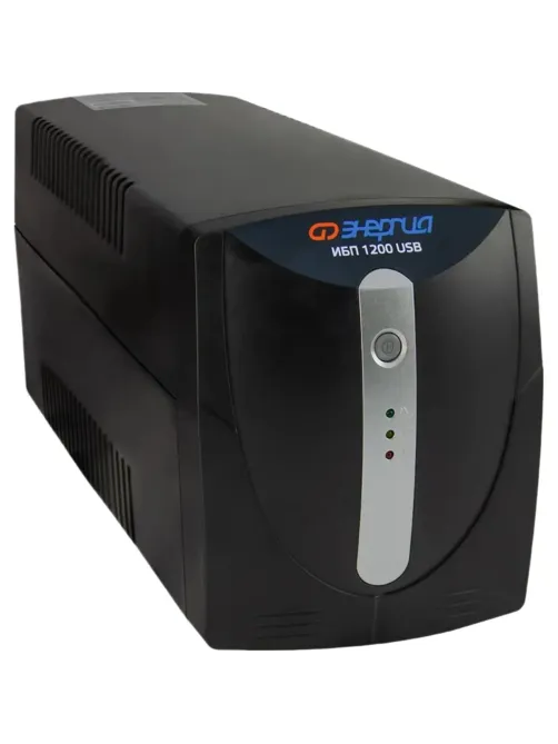 ИБП Энергия 1200 USB, лин.-инт., 1200ВА/720Вт, 3xEURO(Е0201-0051)