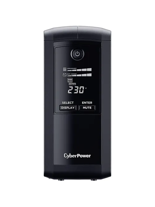 ИБП CyberPower VP700ELCD Line-Int. 700ВА/390Вт USB/RS-232/RJ11/45,4xEURO