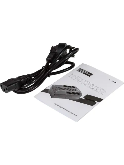 ИБП IRBIS UPS Personal plus  800ВА/480Вт, AVR, 6xEURO(ISBR800E)