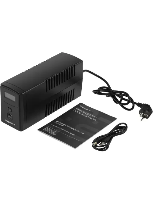 ИБП Ippon Back Power Pro II 600 360Вт/600ВА, 4xC13 черный(1030300)