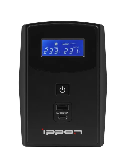 ИБП Ippon Back Power Pro II Euro 850 480Вт 850ВА черный (1005575)