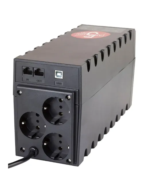ИБП Powercom Raptor RPT-1000AP EURO, лин-инт., 1000ВА/600Вт,3 EURO, USB