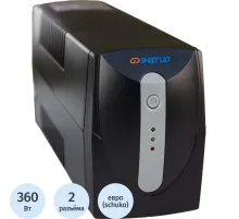 ИБП Энергия 600, лин.-инт., 600ВА/360Вт, 2xEURO(Е0201-0022)