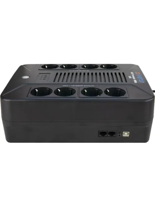ИБП Энергия Комфорт 800 USB, лин.-инт., 800ВА/480Вт, 4+4 EURO (Е0201-1004)