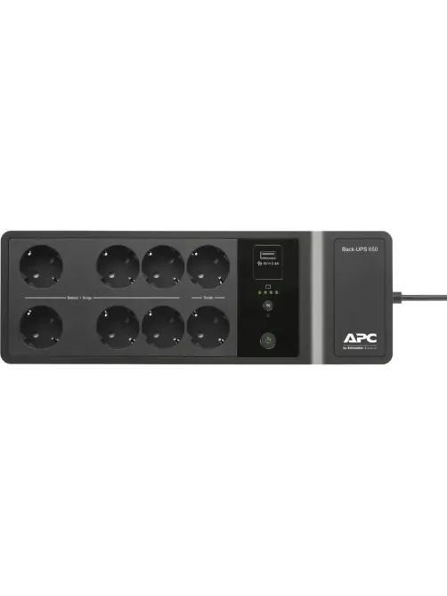 ИБП APC Back-UPS BE650G2-GR 650ВА/400Вт черный
